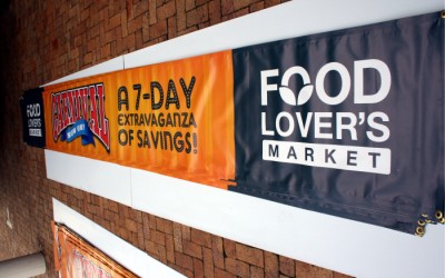 Outdoor Banner Promotion